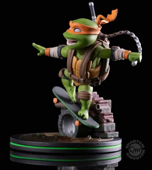 MICHELANGELO FIGURA 13 CM TMNT Q-FIG - Imagen 2