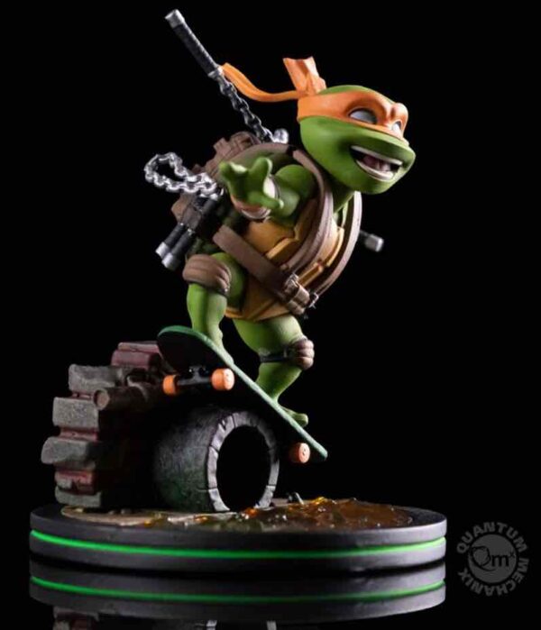 MICHELANGELO FIGURA 13 CM TMNT Q-FIG - Imagen 5