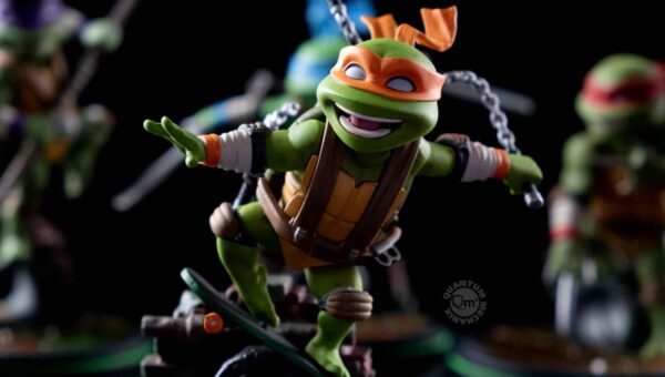 MICHELANGELO FIGURA 13 CM TMNT Q-FIG - Imagen 6