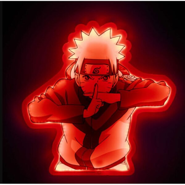 Naruto Shippuden Lámpara de pared LED Naruto 40 cm