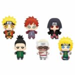 Peluches Naruto Shippuden - Tomonui Assort Series 2 Verde (Naruto, Gaara, Itachi, Shikamaru, Killer B, Minato)