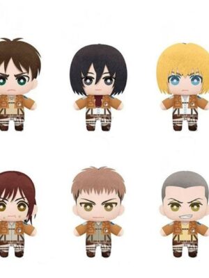 Peluches Attack on Titan - Tomonui Plush Assort Series 1 (Eren, Mikasa, Armin, Sasha, Jean y Connie)