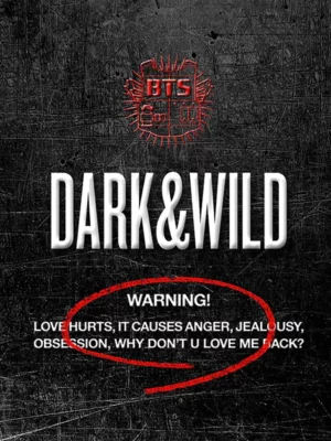 BTS Album Vol. 1 - Dark & Wild
