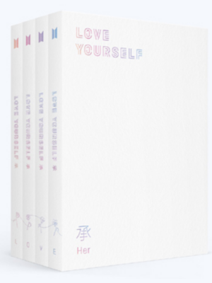 BTS - LOVE YOURSELF 'HER' (5TH MINI ALBUM)