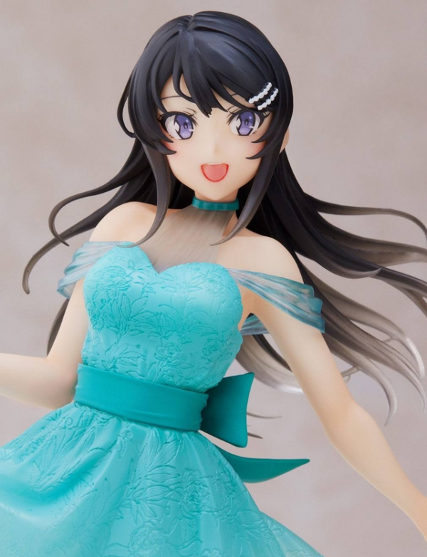 Rascal Does Not Dream of Bunny Girl Senpai Estatua PVC Coreful Sakurajima Clear Dress Ver. 20 cm - Imagen 3