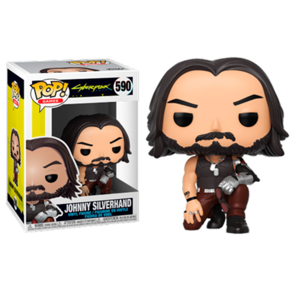 Figura Funko POP Games: Cyberpunk 2077- Johnny Silver