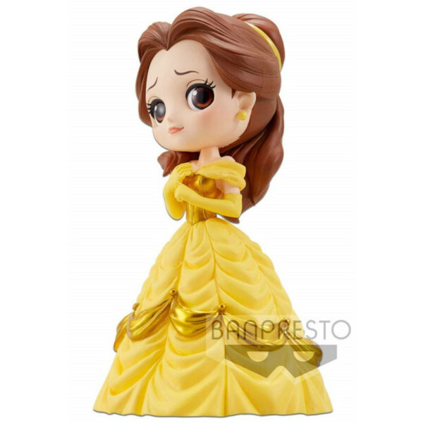 BELLA FIGURA 14 CM Q POSKET DISNEY CHARACTERS GLITTER LINE - Imagen 3