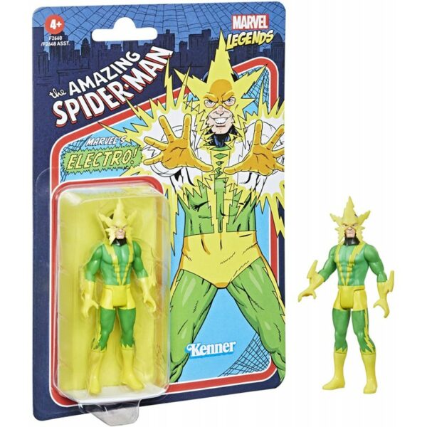 ELECTRO FIGURA 9.5 CM MARVEL LEGENDS RETRO F26605L0