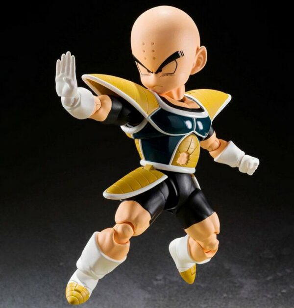 KRILIN BATTLE CLOTHES FIGURA 11 CM DRAGON BALL Z SH FIGUARTS - Imagen 2