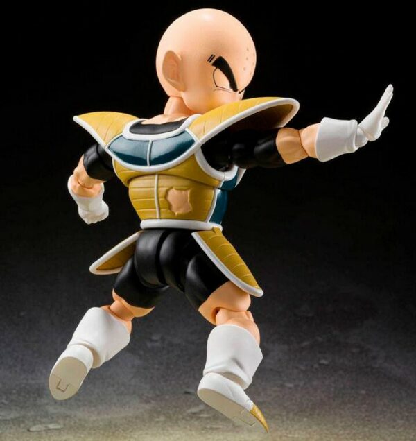 KRILIN BATTLE CLOTHES FIGURA 11 CM DRAGON BALL Z SH FIGUARTS - Imagen 7