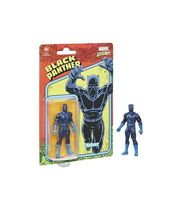 BLACK PANTHER FIGURA 9.5 CM MARVEL LEGENDS RETRO F26595L0