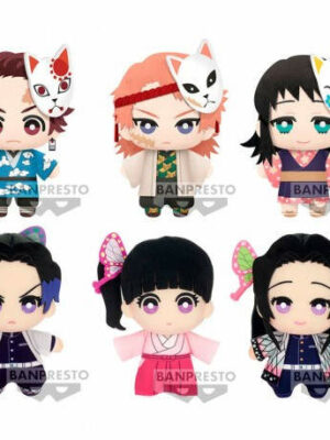 Surtido peluches 15 cm. DEMON SLAYER KIMETSU NO YAIBA (GUARDIANES DE LA NOCHE) BANPRESTO