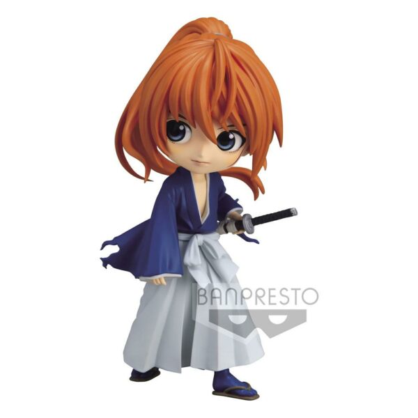 BATTOUSAI HIMURA VER. A FIG 14 CM RUROUNI KENSHIN MEIJI SWORDSMAN ROMANTIC STORY Q POSKET