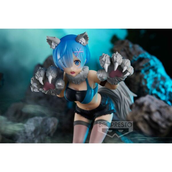 Figura Ram Espresto Monster Motions Re:Zero Starting Life in Another World 18m - Imagen 6