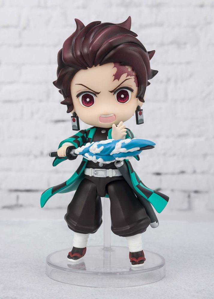Demon Slayer: Kimetsu no Yaiba Figura Figuarts mini Tanjiro Kamado (Water Breathing) 9 cm - Imagen 2