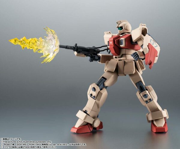 RGM-79 GUNDAM GROUND TYPE VER A.N.I.M.E. FIGURA 12,5 CM MOBILE SUIT GUNDAM ROBOT SPIRITS - Imagen 11