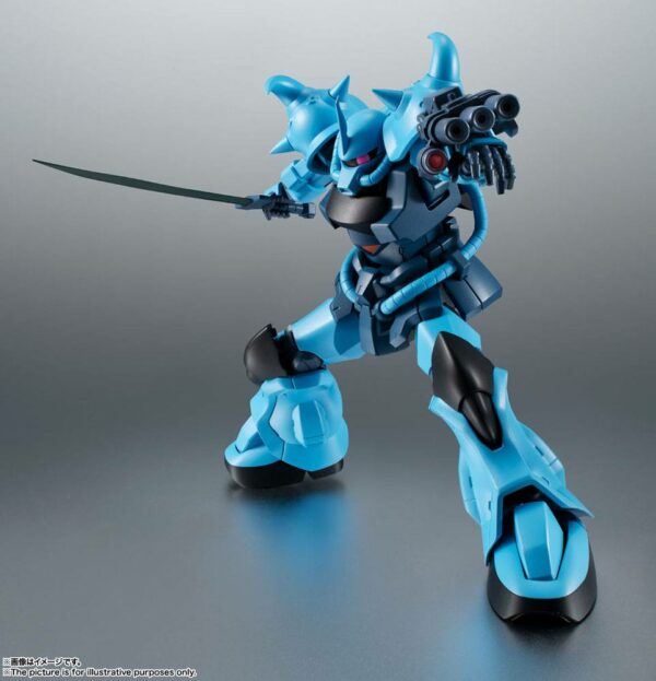 MS-07B-3 GOUF CUSTOM VER. A.N.I.M.E FIGURA 12,5 CM MS GUNDAM ROBOT SPIRITS - Imagen 4