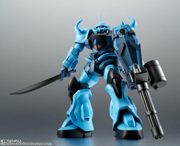 MS-07B-3 GOUF CUSTOM VER. A.N.I.M.E FIGURA 12,5 CM MS GUNDAM ROBOT SPIRITS - Imagen 6