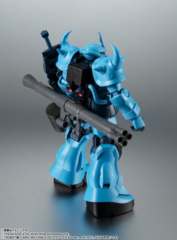 MS-07B-3 GOUF CUSTOM VER. A.N.I.M.E FIGURA 12,5 CM MS GUNDAM ROBOT SPIRITS - Imagen 10