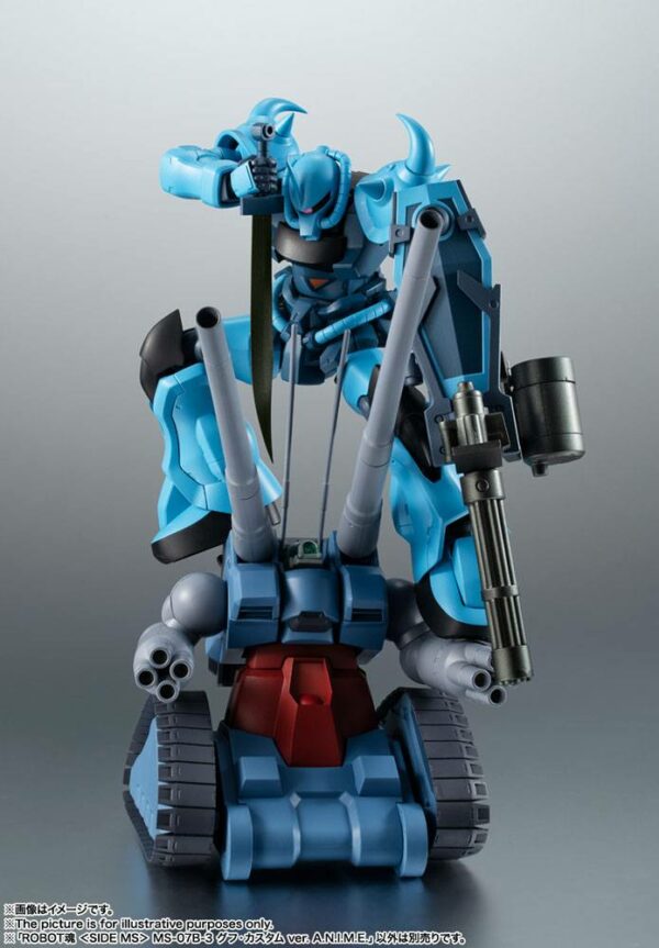 MS-07B-3 GOUF CUSTOM VER. A.N.I.M.E FIGURA 12,5 CM MS GUNDAM ROBOT SPIRITS - Imagen 11