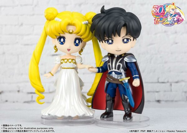 PRINCE ENDYMION FIGURA 9 CM PRETTY GUARDIAN SAILOR MOON FIGUARTS MINI - Imagen 6