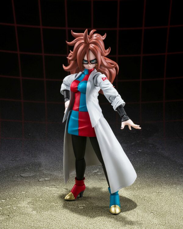 A-21 ANDROIDE 21 LAB COAT VER FIG 14,5 CM DRAGON BALL FIGHTER Z SH FIGUARTS - Imagen 2