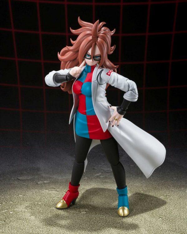 A-21 ANDROIDE 21 LAB COAT VER FIG 14,5 CM DRAGON BALL FIGHTER Z SH FIGUARTS - Imagen 3