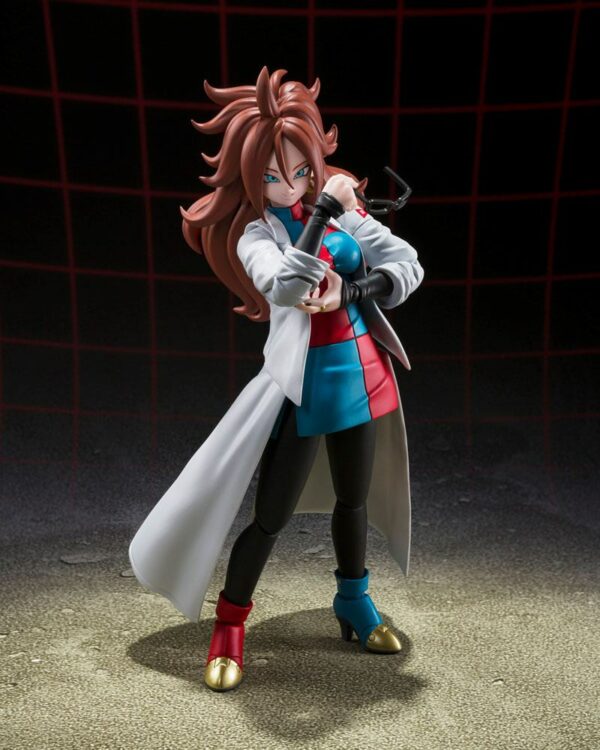 A-21 ANDROIDE 21 LAB COAT VER FIG 14,5 CM DRAGON BALL FIGHTER Z SH FIGUARTS - Imagen 4