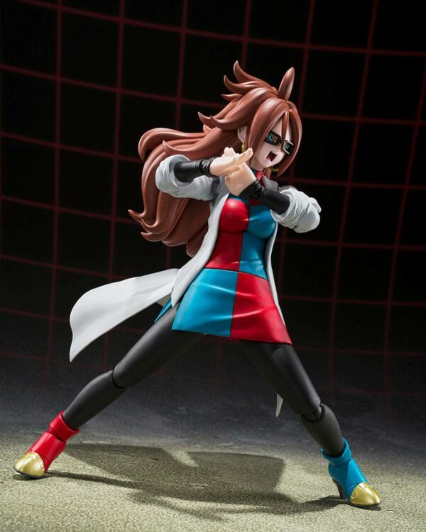 A-21 ANDROIDE 21 LAB COAT VER FIG 14,5 CM DRAGON BALL FIGHTER Z SH FIGUARTS - Imagen 6