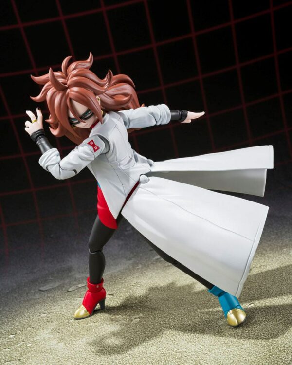 A-21 ANDROIDE 21 LAB COAT VER FIG 14,5 CM DRAGON BALL FIGHTER Z SH FIGUARTS - Imagen 7