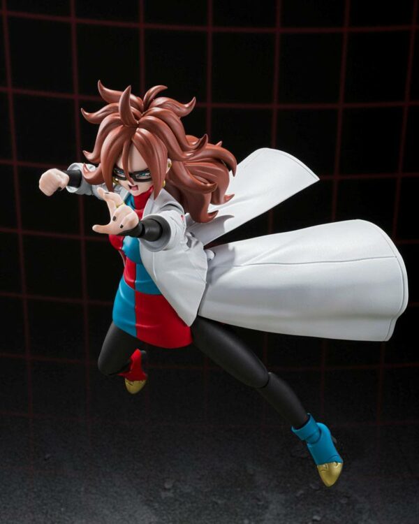 A-21 ANDROIDE 21 LAB COAT VER FIG 14,5 CM DRAGON BALL FIGHTER Z SH FIGUARTS - Imagen 8