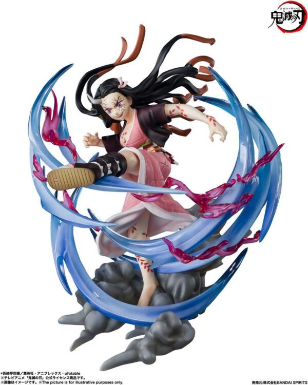 NEZUKO KAMADO DEMON FORM ADVANCING VER FIG 20 CM KIMETSU NO YAIBA FIGUARTS ZERO - Imagen 2