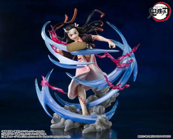 NEZUKO KAMADO DEMON FORM ADVANCING VER FIG 20 CM KIMETSU NO YAIBA FIGUARTS ZERO - Imagen 4