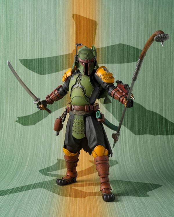 DAIMYO BOBA FETT FIGURA 18 CM THE BOOK OF BOBA FETT MEISHO MOVIE REALIZATION - Imagen 6