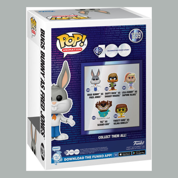 Figura POP Looney Tunes Bugs Bunny as Fred Jones - Imagen 4