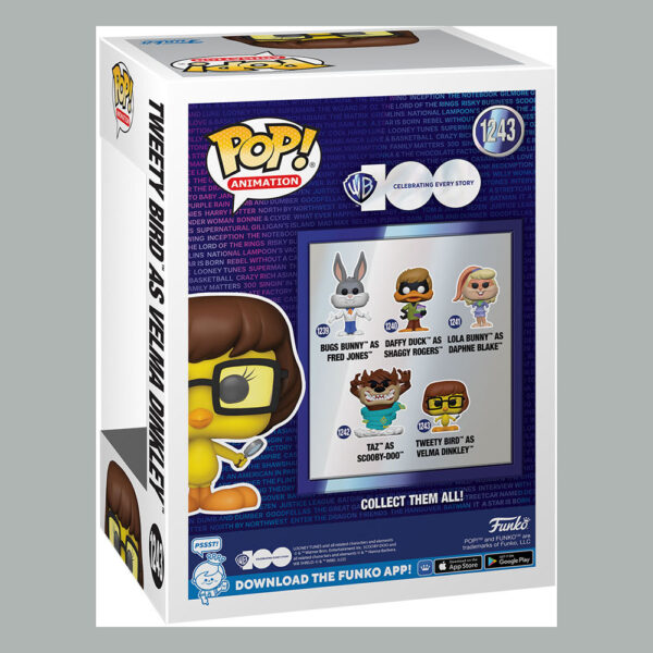 Hanna-Barbera POP! Animation Vinyl Figura Tweety as Velma 9 cm - Imagen 3