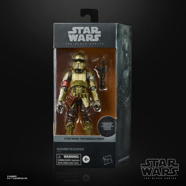 Star Wars The Mandalorian Black Series Carbonized 2021 Shoretrooper 15 cm - Imagen 3