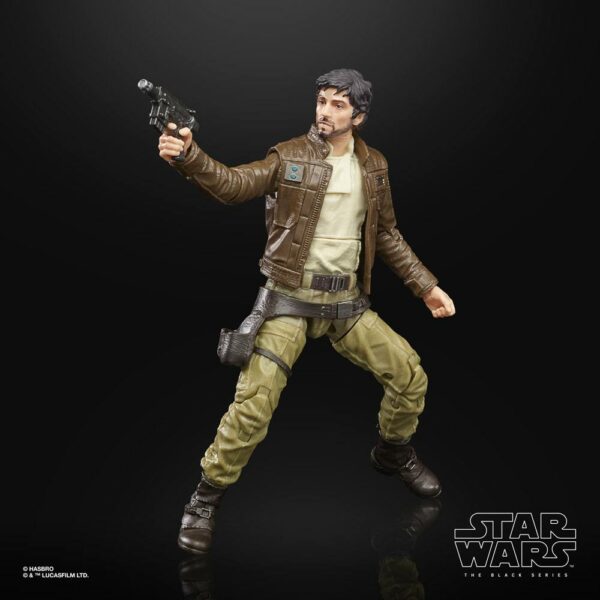 Star Wars Rogue One Black Series Figura 2021 Captain Cassian Andor 15 cm - Imagen 4