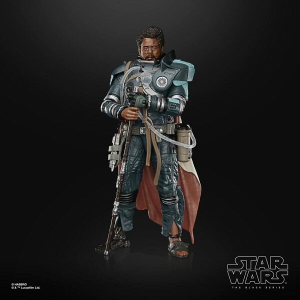 Star Wars: Rogue One Black Series Figura Deluxe 2023 Saw Gerrera 15 cm - Imagen 4