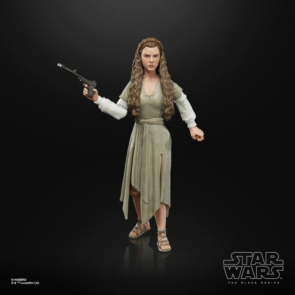 Star Wars Episode VI Black Series Figura 2022 Princess Leia (Ewok Village) 15 cm - Imagen 4