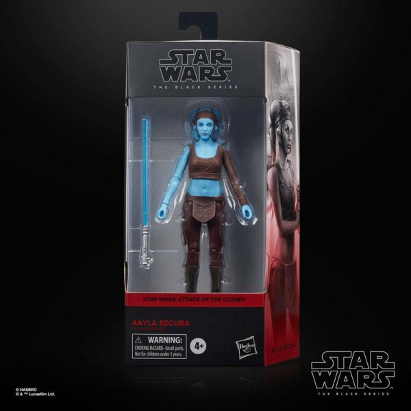 Star Wars Episode II Black Series Figura 2022 Aayla Secura 15 cm - Imagen 4