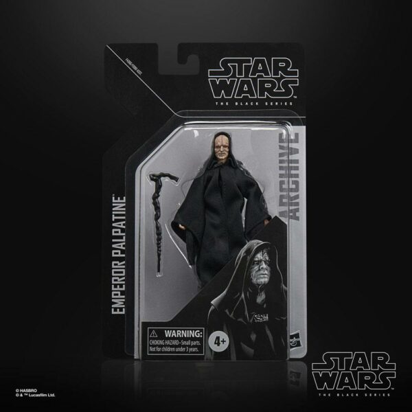 EMPEROR PALPATINE FIGURA 15 CM STAR WARS BLACK SERIES F43665X0 - Imagen 6