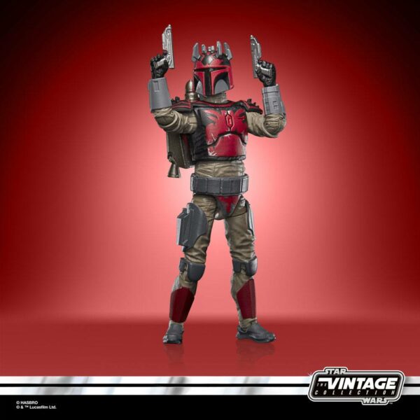 Star Wars: The Clone Wars Vintage Collection Figura 2023 Mandalorian Super Commando Captain 10 cm - Imagen 4