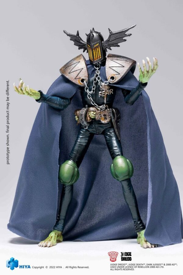 JUDGE FEAR FIG 10 CM JUDGE DREDD PREVIEWS ...