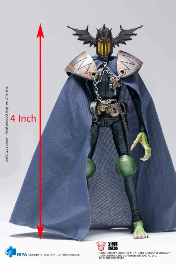 JUDGE FEAR FIG 10 CM JUDGE DREDD PREVIEWS ... - Imagen 7