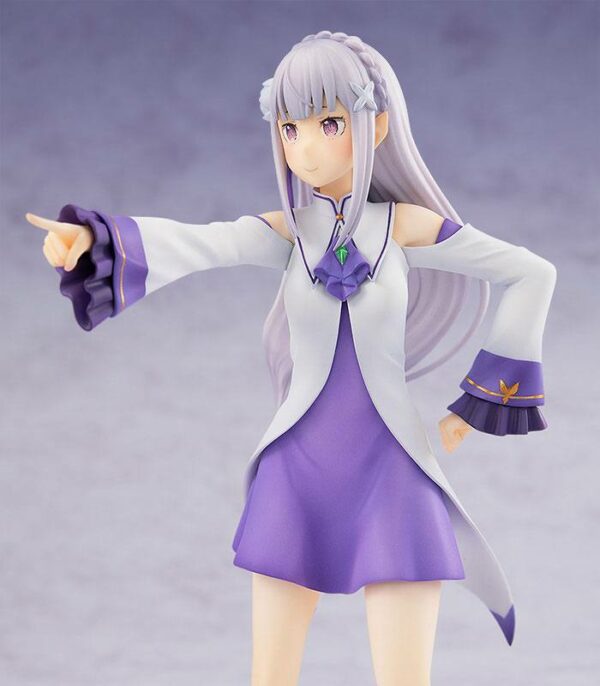 EMILIA FIGURA 17 CM RE:ZERO STARTING LIFE IN ANOTHER WORLD KADOKAWA COLLECTION LIGHT - Imagen 4