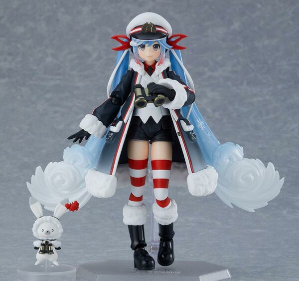 Character Vocal Series 01: Hatsune Miku Figura Figma Snow Miku: Grand Voyage - Imagen 6