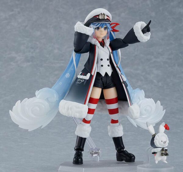 Character Vocal Series 01: Hatsune Miku Figura Figma Snow Miku: Grand Voyage - Imagen 7