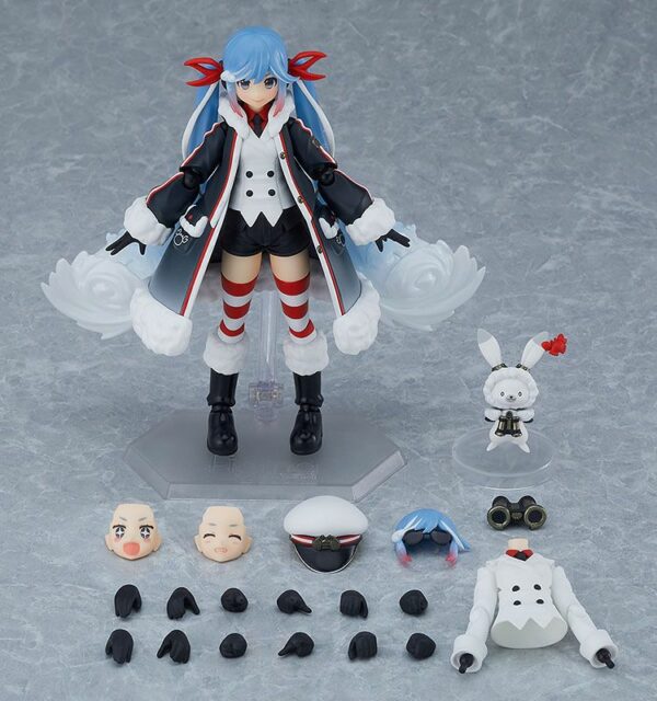 Character Vocal Series 01: Hatsune Miku Figura Figma Snow Miku: Grand Voyage - Imagen 12