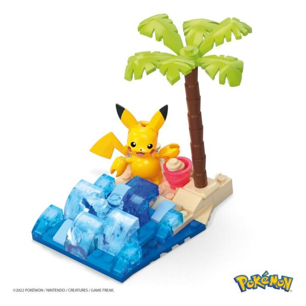 Pokémon Kit de Construcción Mega Construx Pikachu's Beach Splash - Imagen 2